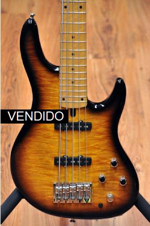 Mike Lull BBM5 Bryan Beller Signature bass 3 tone sunburst Mike Lull BBM5 Bryan Beller Signature bass 3 tone sunburst